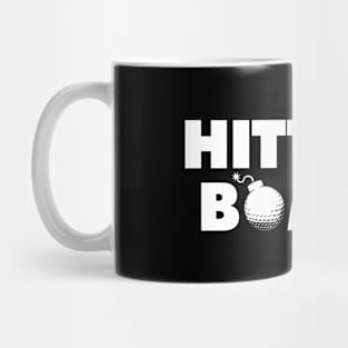 Hitting Bombs - Black Mug